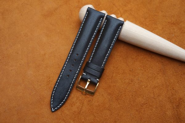 Box Calf Leather Watch Strap for Rolex