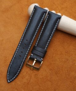 Box Calf Leather Watch Strap for Rolex