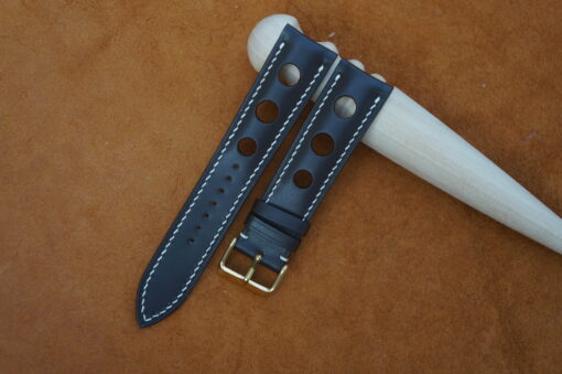 Brown Box Calf Leather Watch Strap 1 1