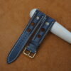 Brown Box Calf Leather Watch Strap 2 1