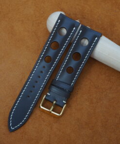Brown Box Calf Leather Watch Strap 4