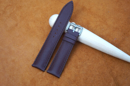 Brown Coffee Epsom Leather Watch Strap 4