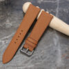 Brown Epsom Lether Watch Strap