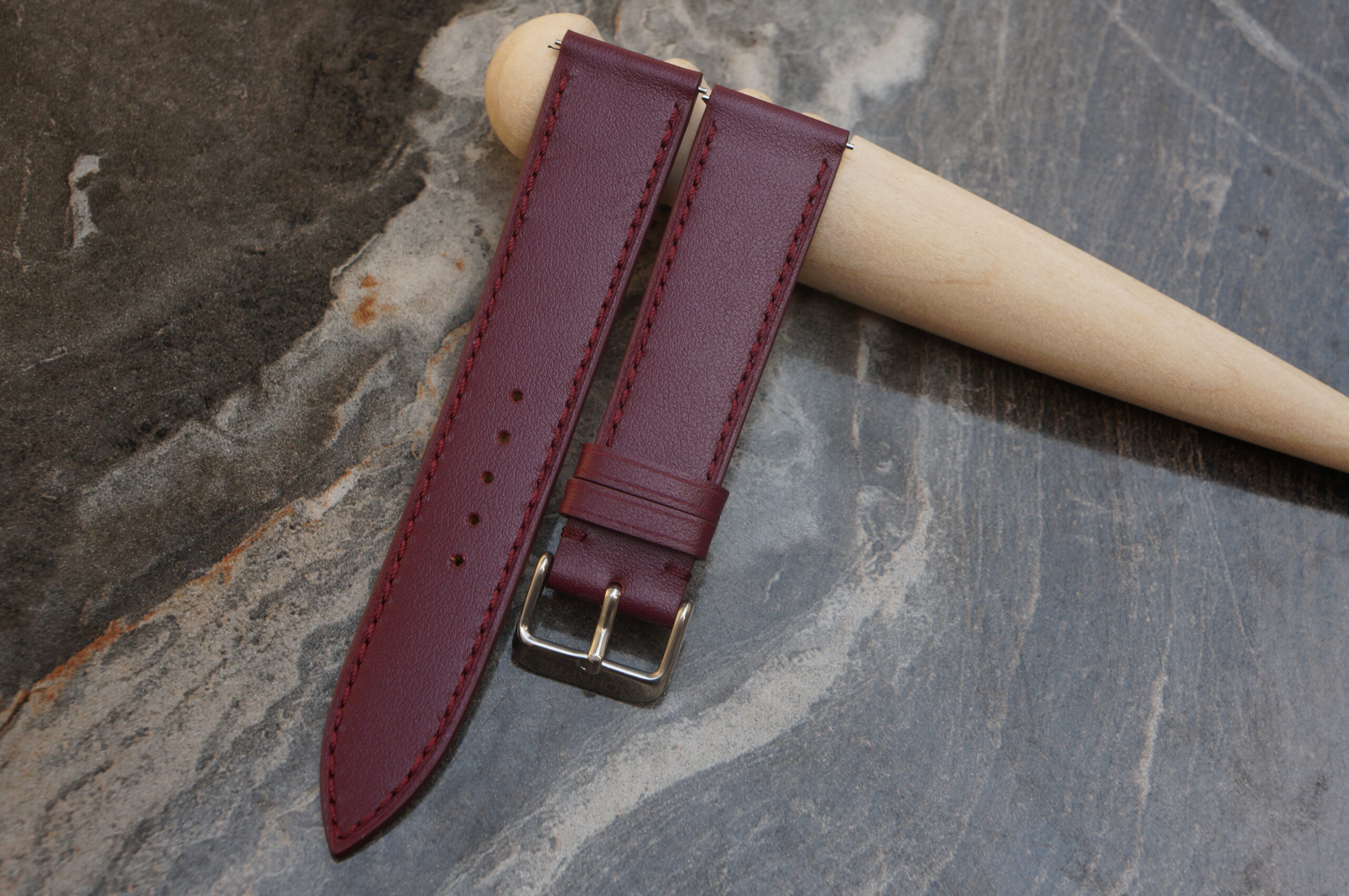 Calfskin Leather Watch Strap 1