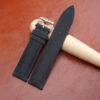 Navy Suede Leather Watch Strap 3