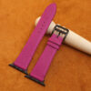 Pink Epsom Leather Watch Strap 5
