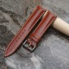 Pullup Brown Leather Watch Strap 2