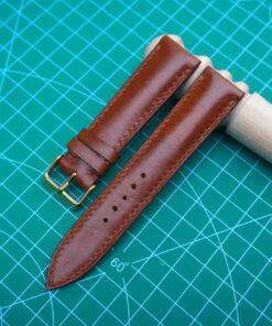 Pullup leather watch strap