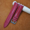 Red Lizard Leather Watch Strap 1