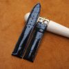 black rolex leather watch strap 4