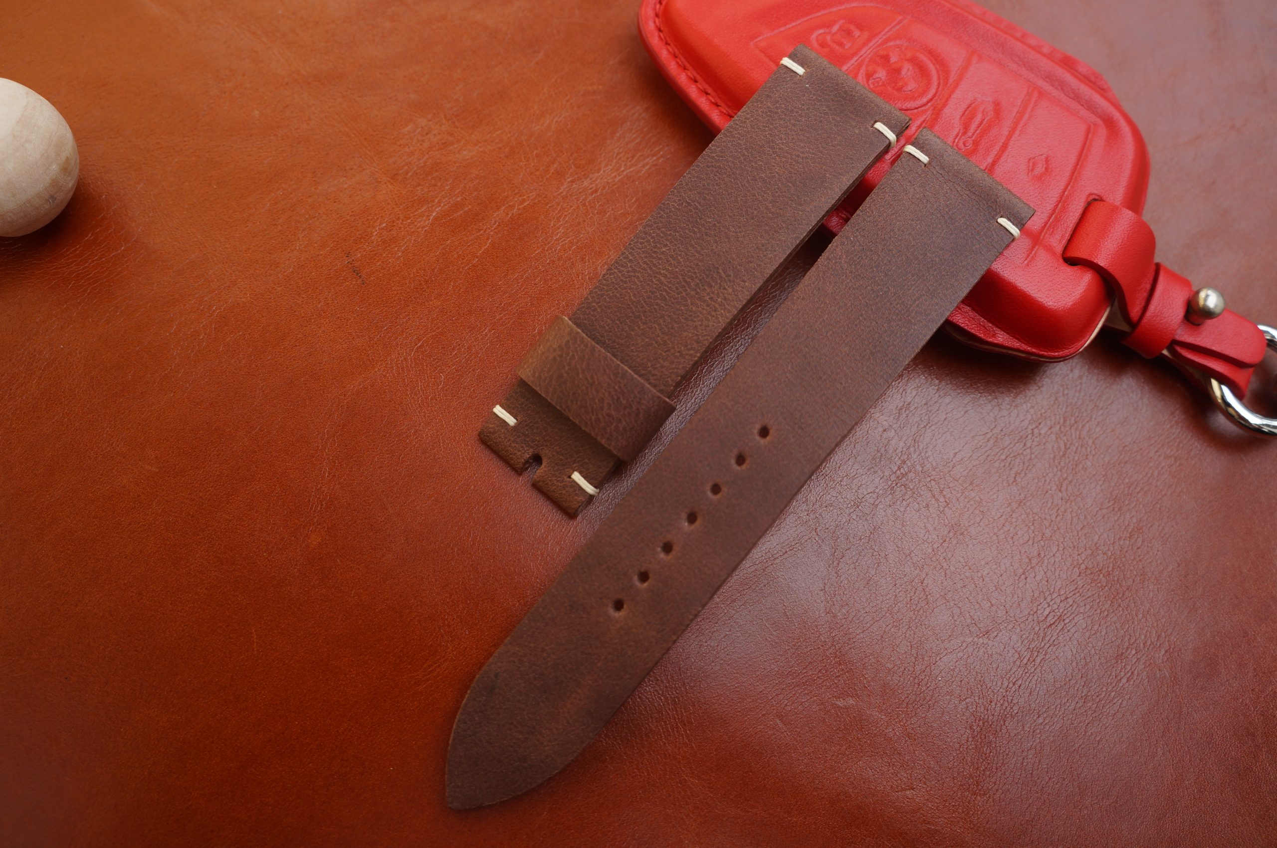 calfskin leather watch strap