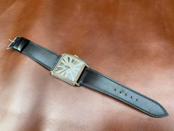 calfskin watch strap for Versace