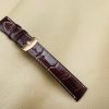 dark brown alligator usa watch strap for Rolex