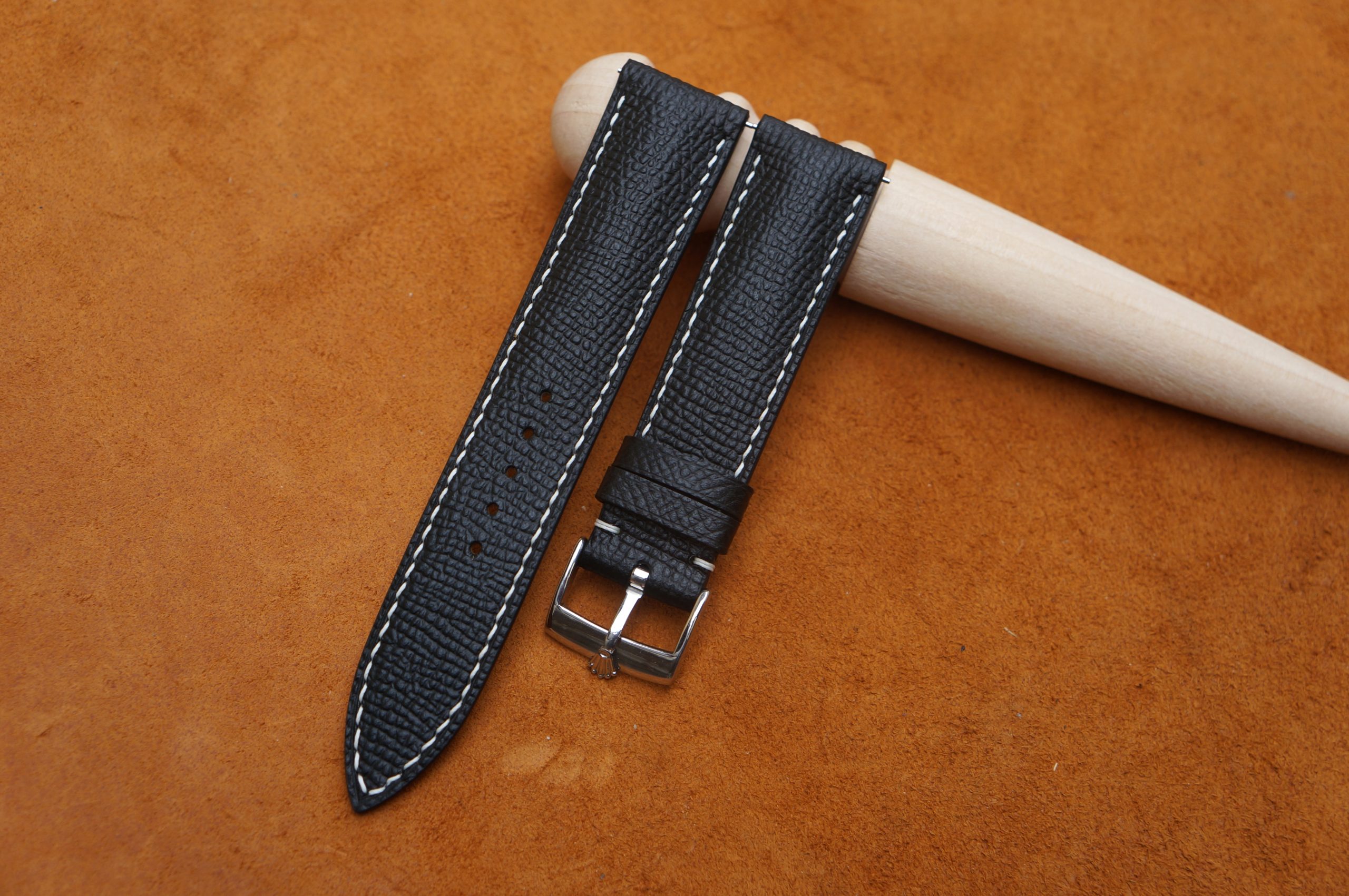 epsom leather watch strap for Rolex