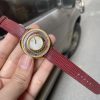 Red Lizard leather watch strap for Versace.jpg