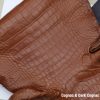 Cognac & Dark Cognac Alligator