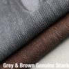 Grey & Brown Genuine Shark
