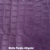 Matte Purple Alligator 1