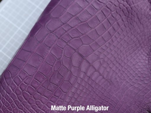 Matte Purple Alligator 2