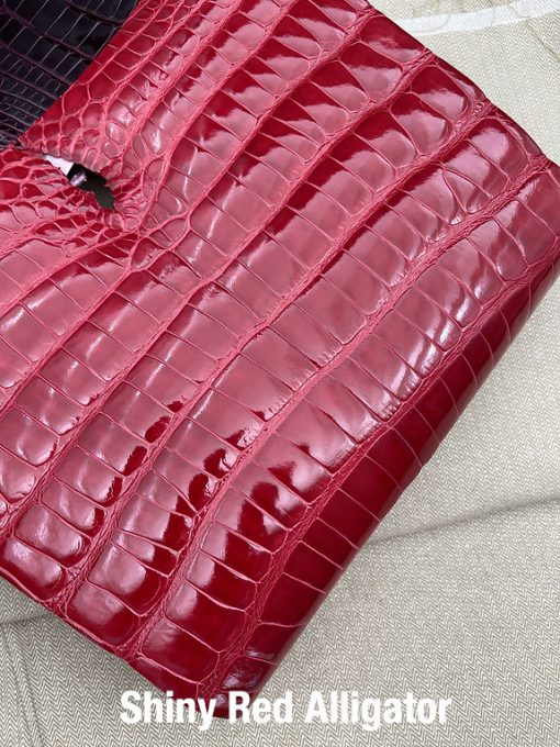 Shiny Red Alligator