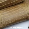 Tan Beige Alligator 2