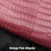 Vintage Pink Alligator 1