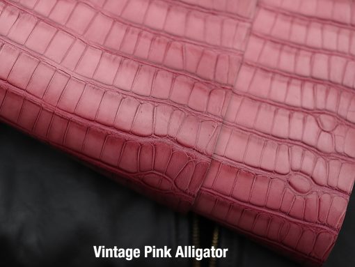 Vintage Pink Alligator 1