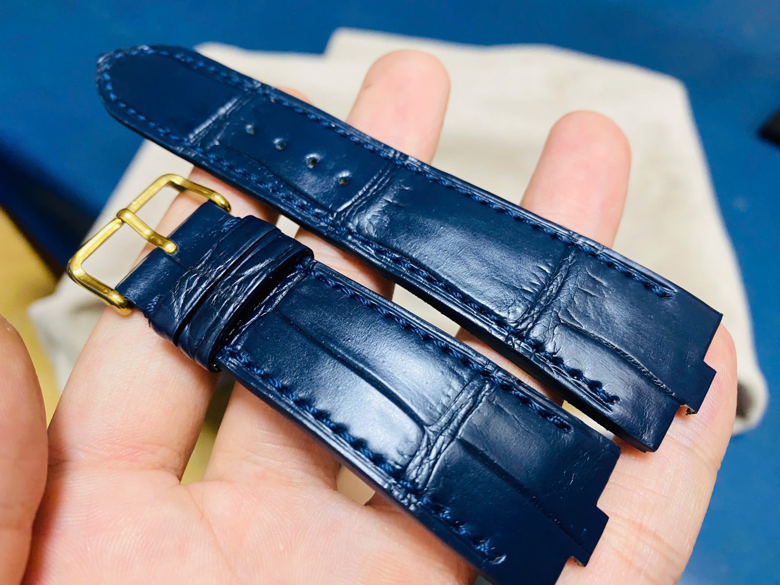 Vacheron Constantin Overseas 4500v 5500v 7900v Leather Strap Quick